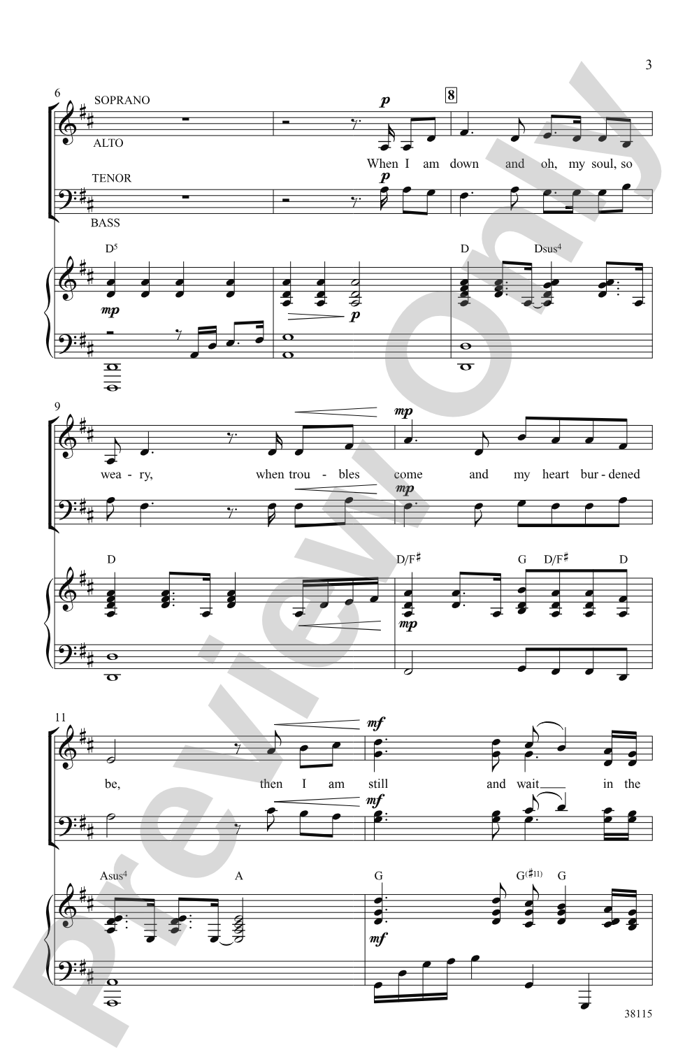 You Raise Me Up: SATB Choral Octavo