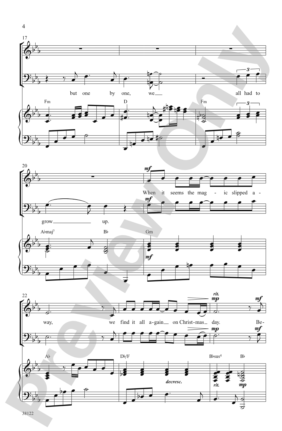 Believe (from <i>The Polar Express</i>): SSAB Choral Octavo