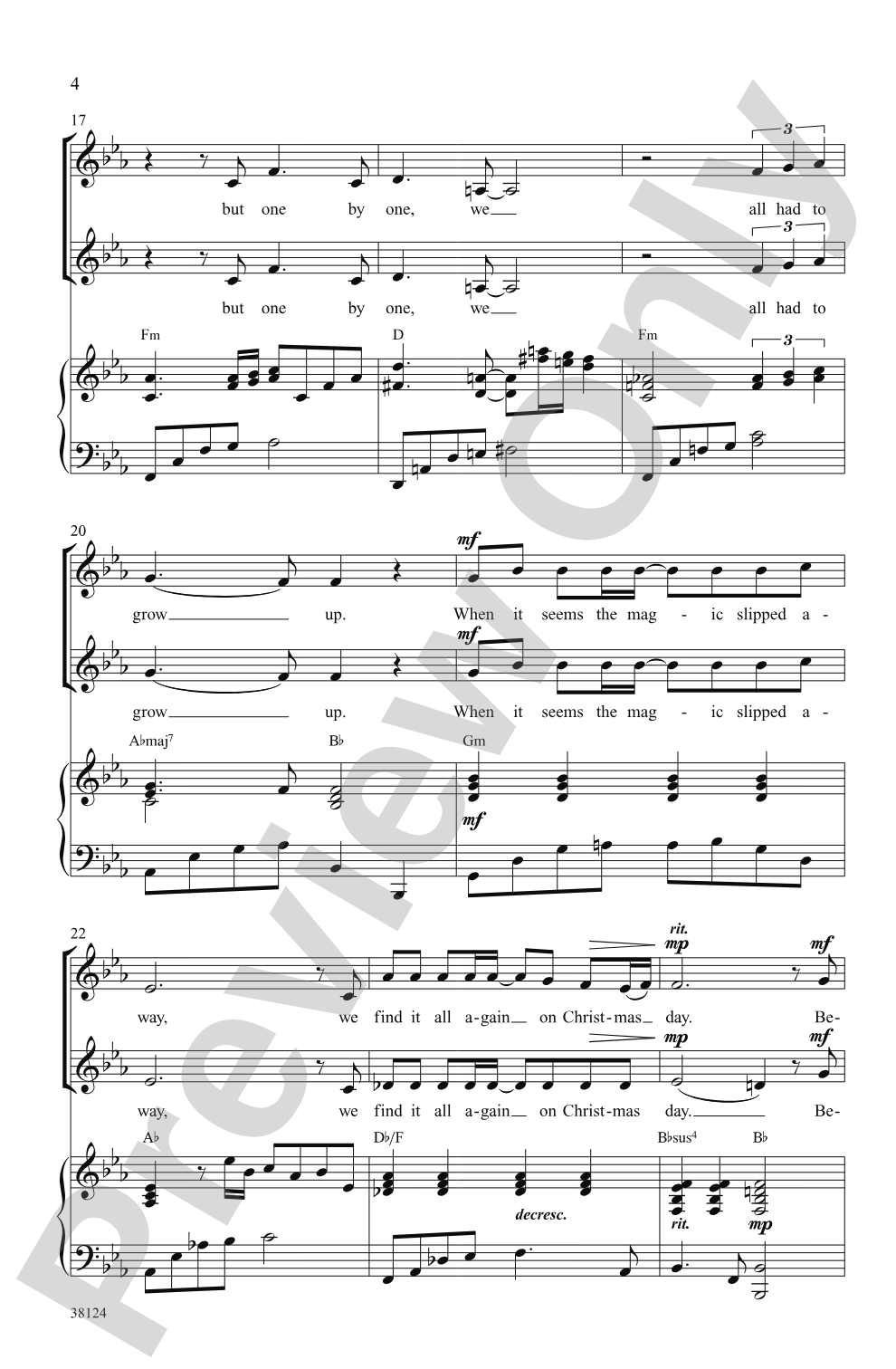 Believe (from <i>The Polar Express</i>): 2-Part Choral Octavo