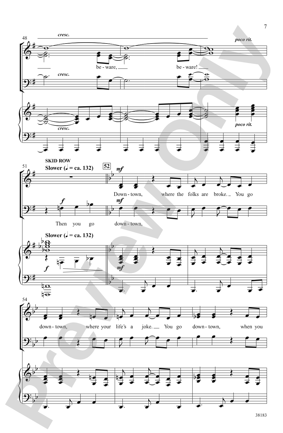 Little Shop of Horrors: A Choral Medley: SAB Choral Octavo