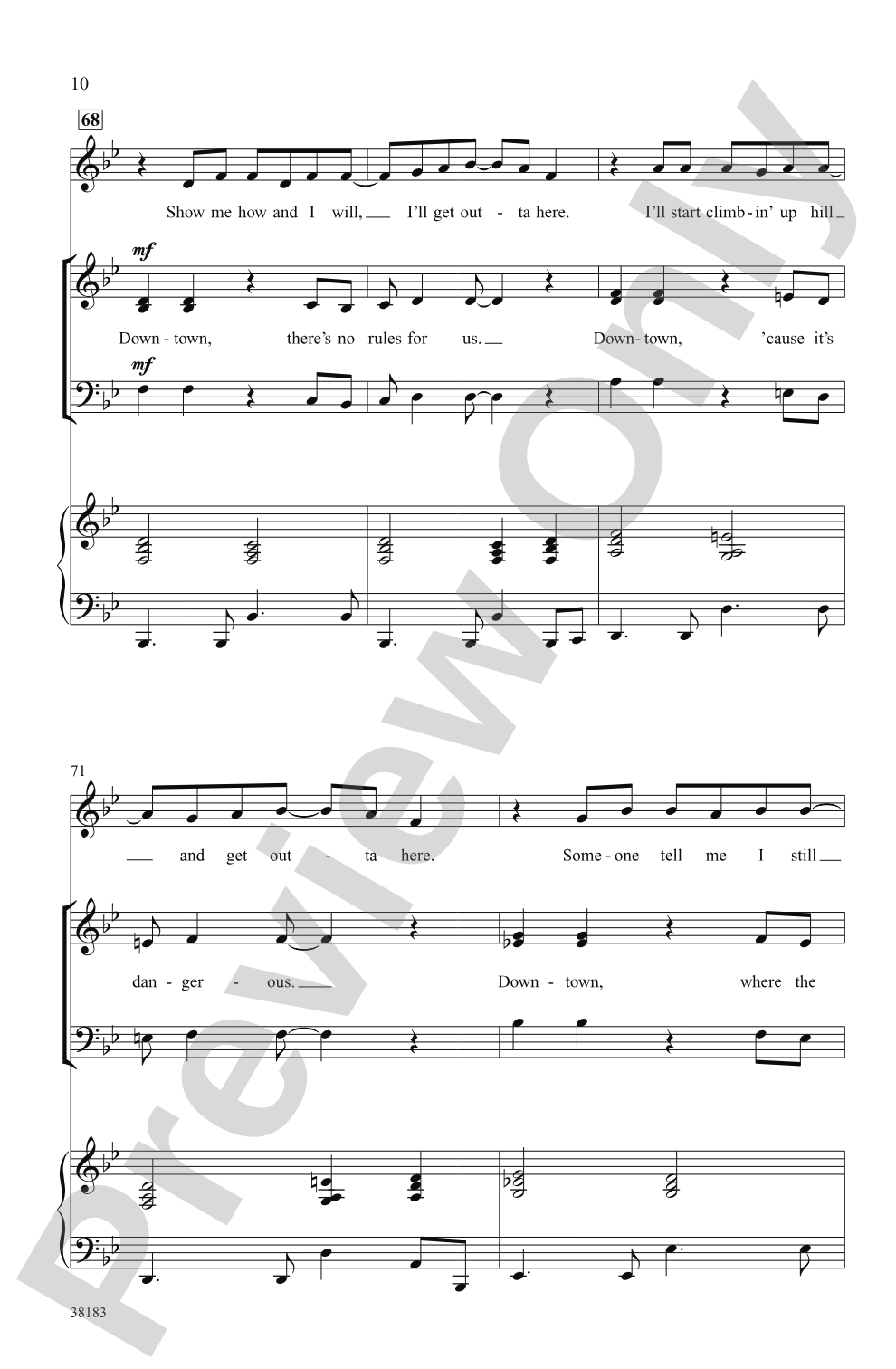 Little Shop of Horrors: A Choral Medley: SAB Choral Octavo