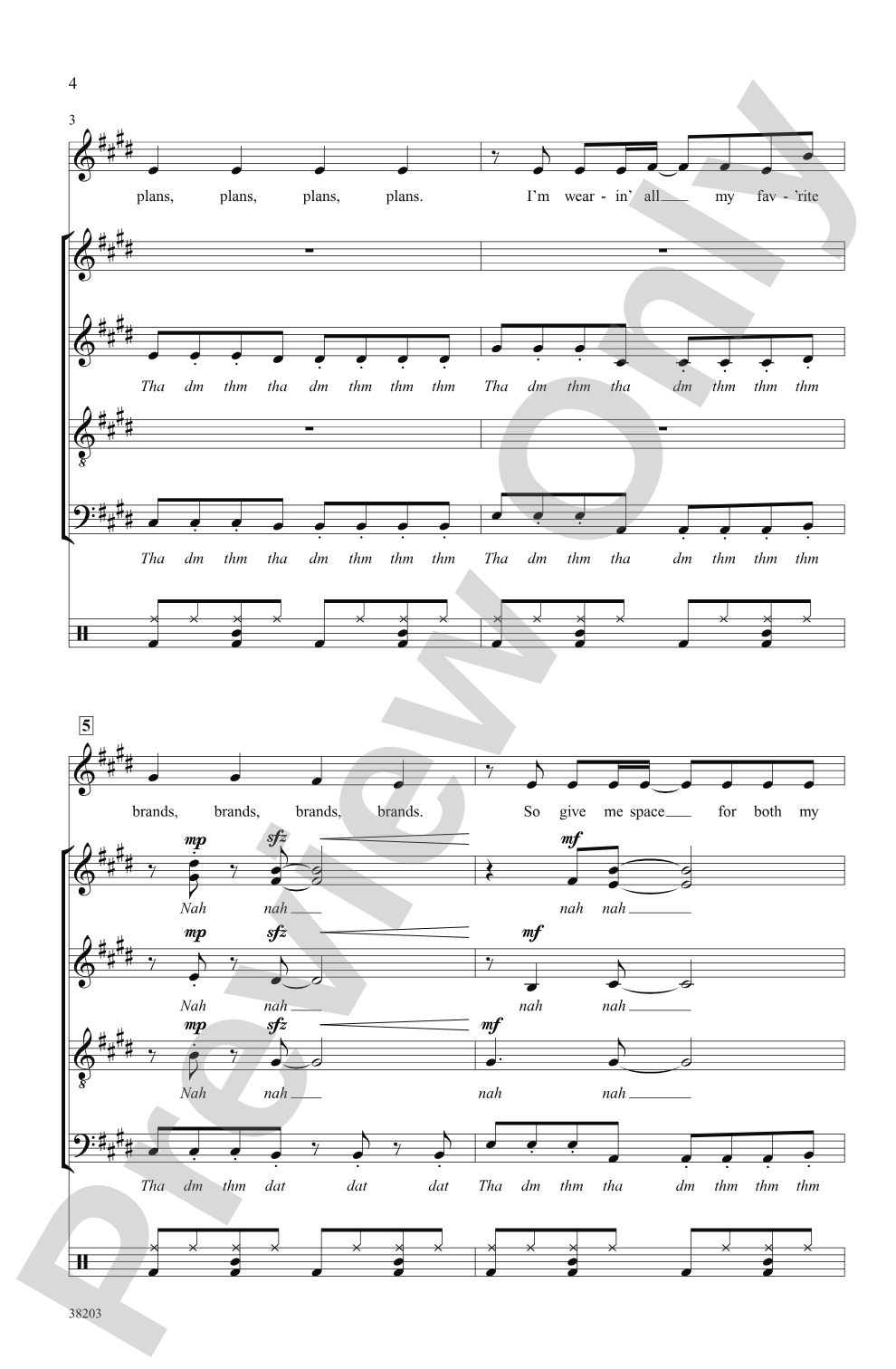 Dynamite: SATB divisi, <i>a cappella</i> Choral Octavo
