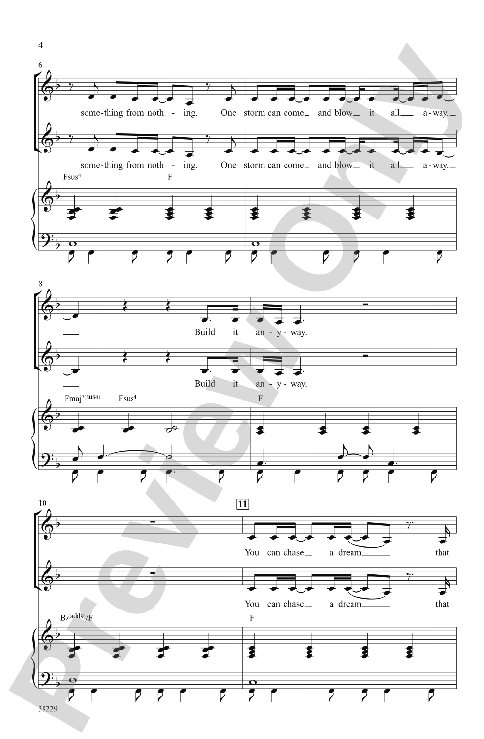 Anyway: SSA Choral Octavo