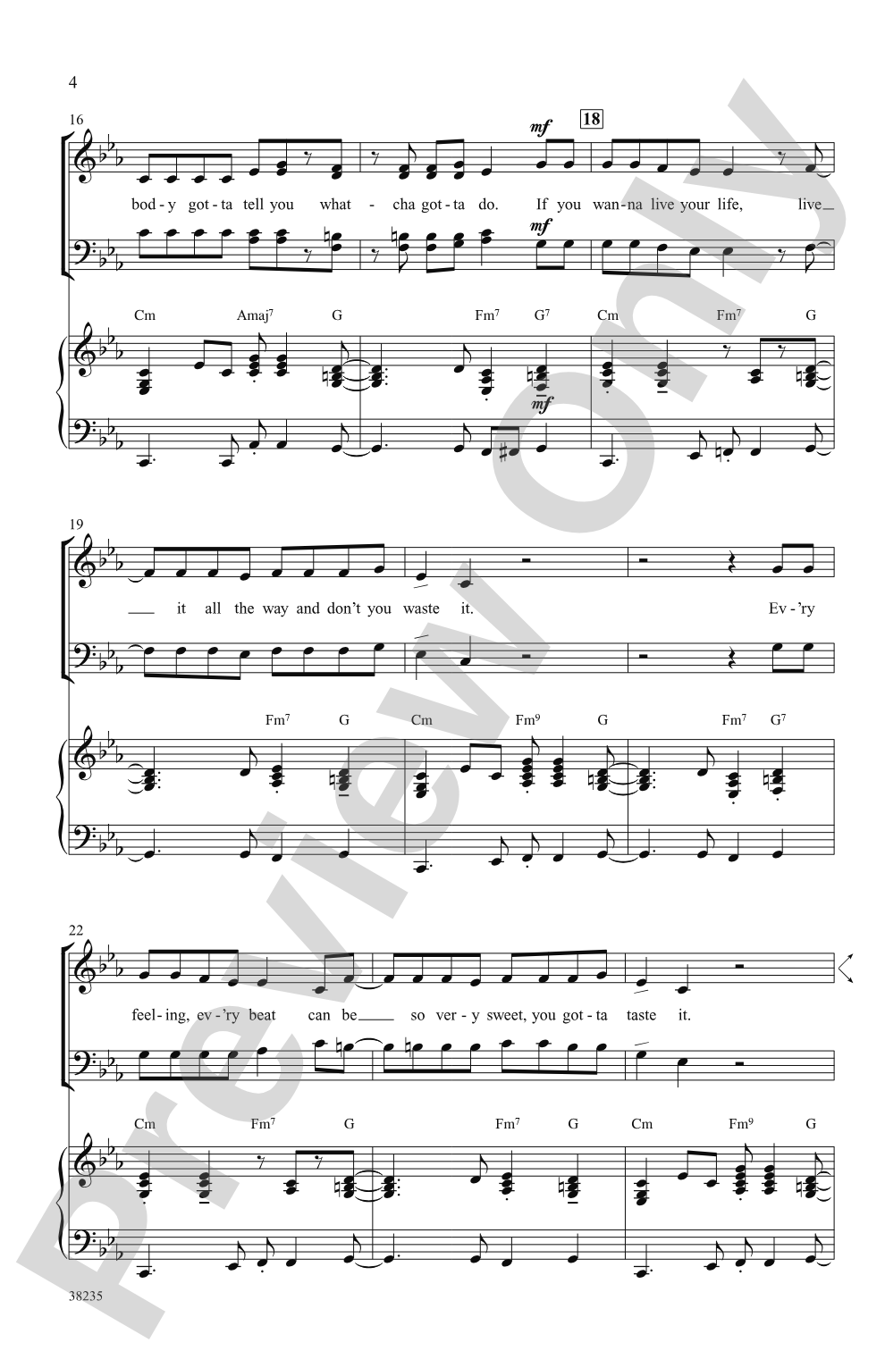 Let's Get Loud: SATB Choral Octavo