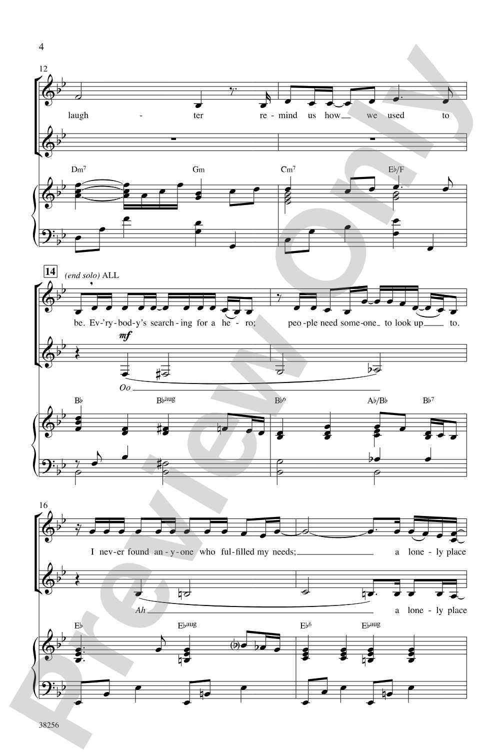 The Greatest Love of All: SSA Choral Octavo