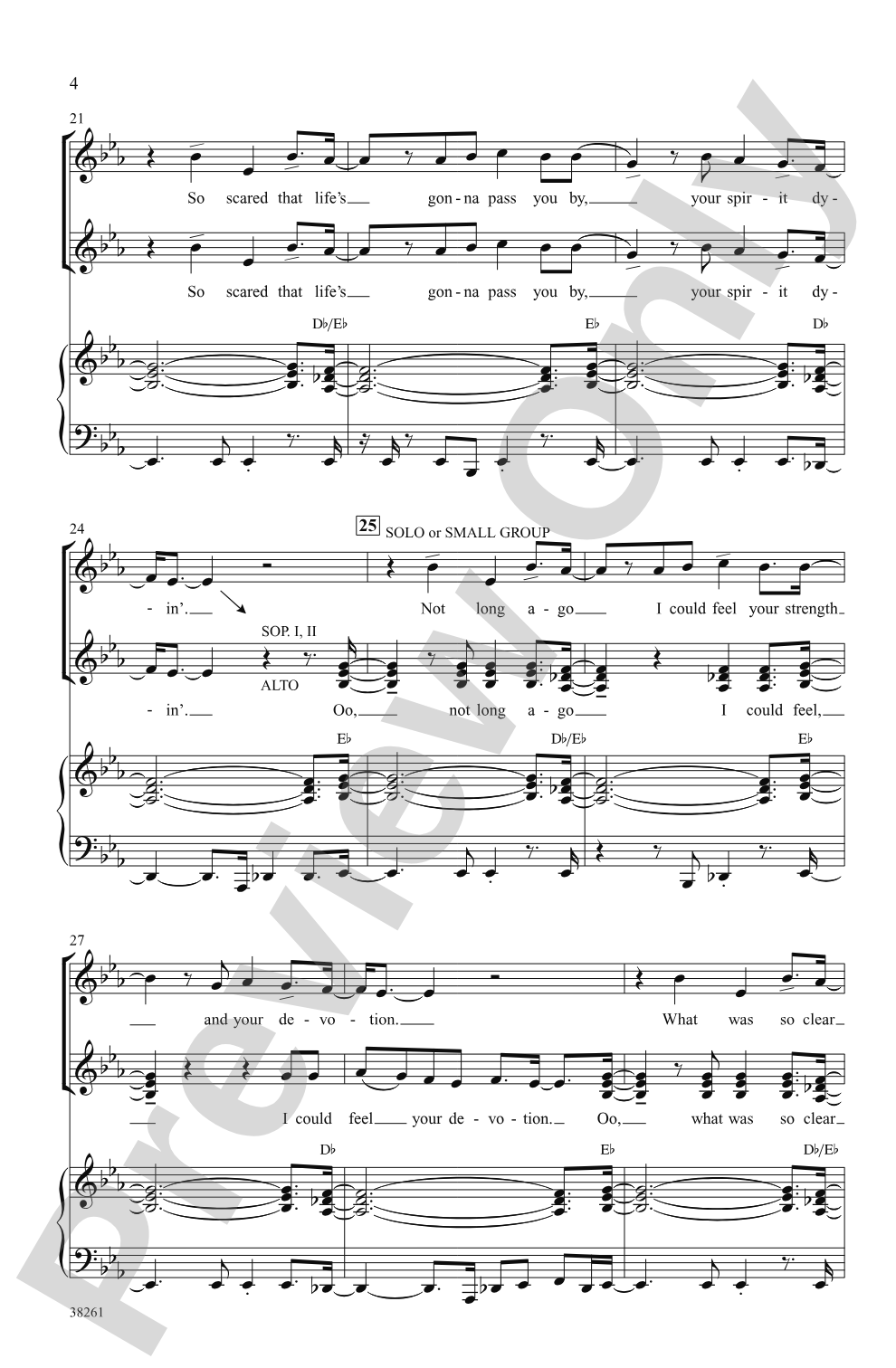 Get On Your Feet: SSA Choral Octavo