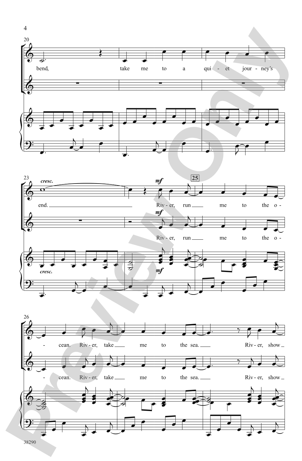 Riversong: 2-Part Choral Octavo