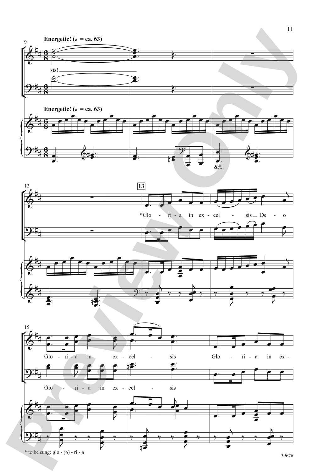 Missa Festiva: SATB Choral Octavo