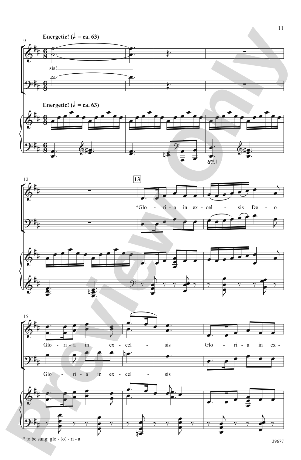 Missa Festiva: SAB Choral Octavo