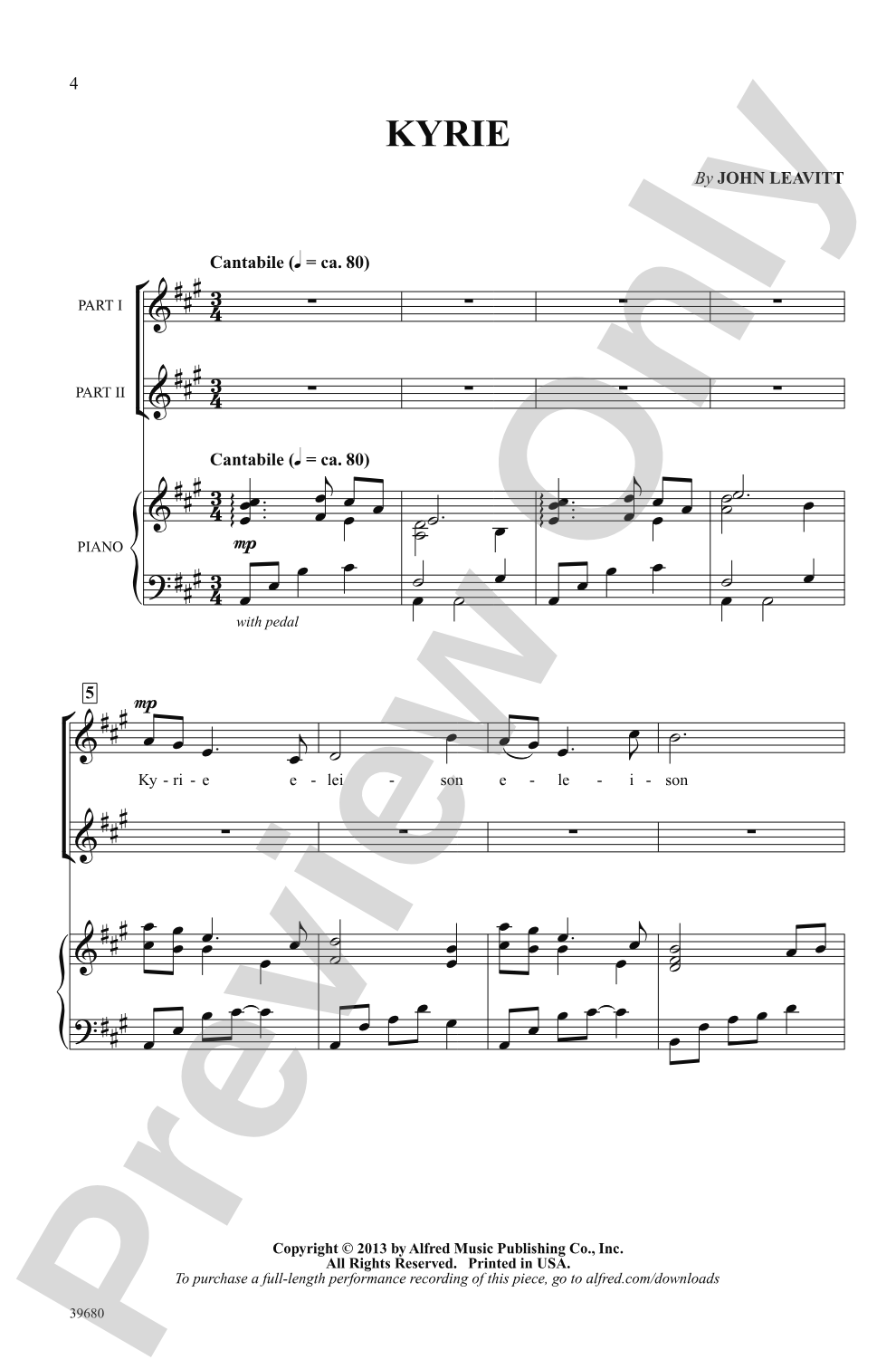 Missa Festiva: 2-Part Choral Octavo