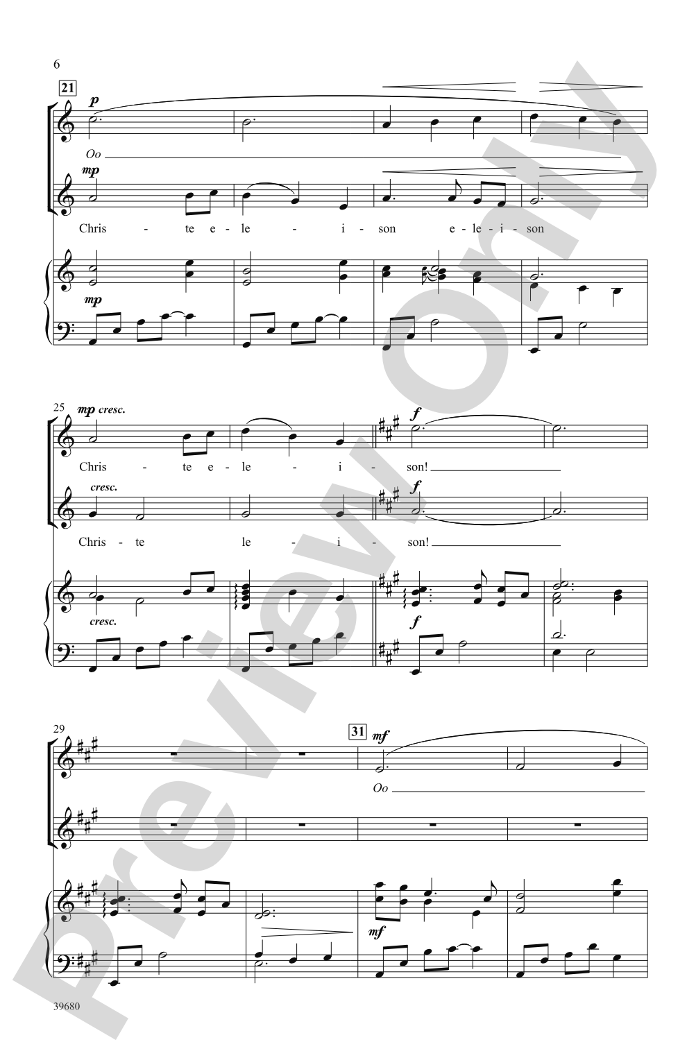 Missa Festiva: 2-Part Choral Octavo