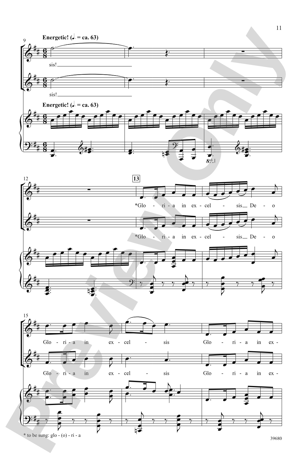 Missa Festiva: 2-Part Choral Octavo