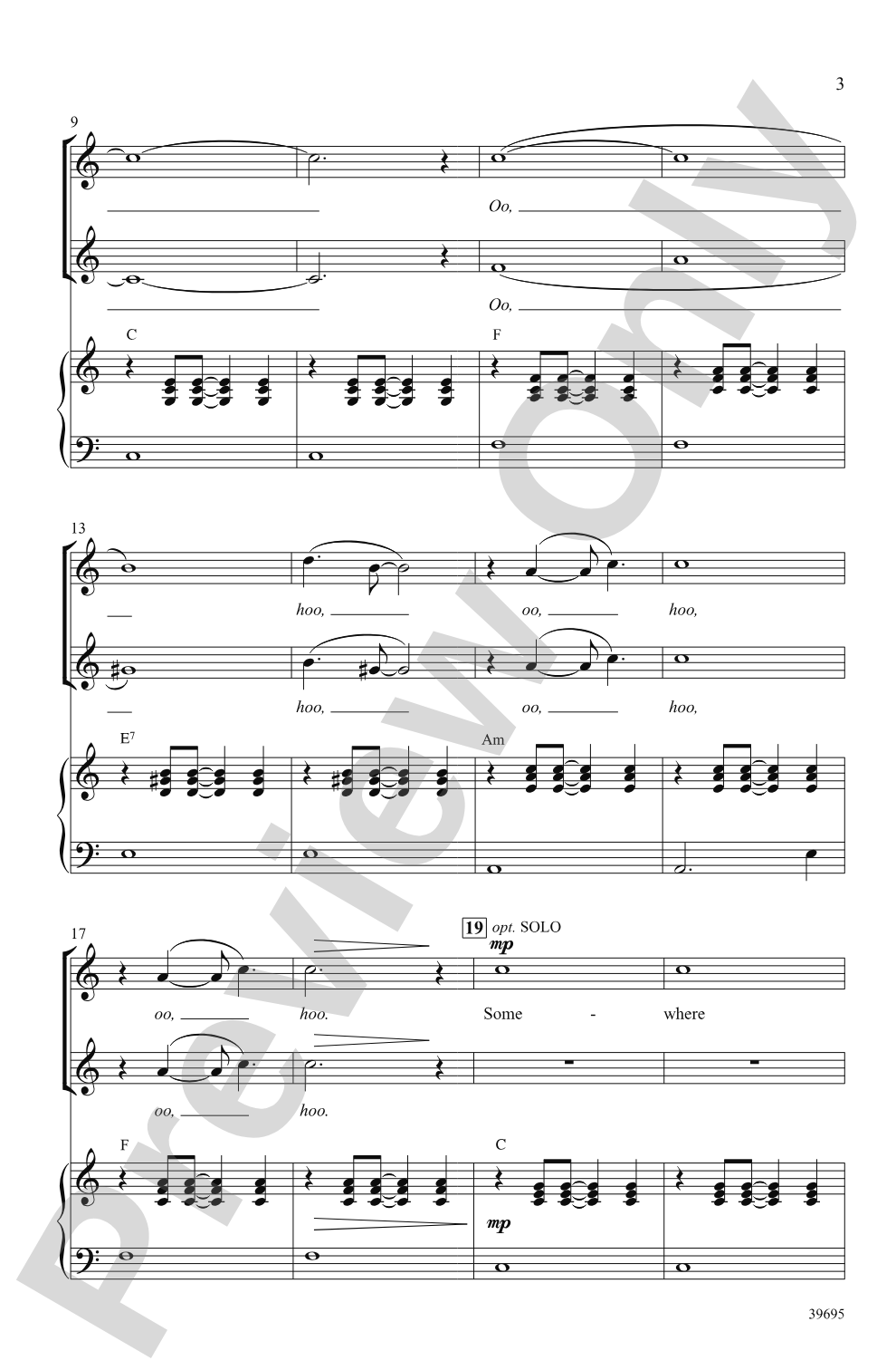 Over the Rainbow: 2-Part Choral Octavo