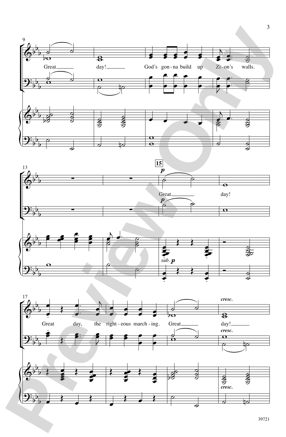 Great Day!: SATB Choral Octavo