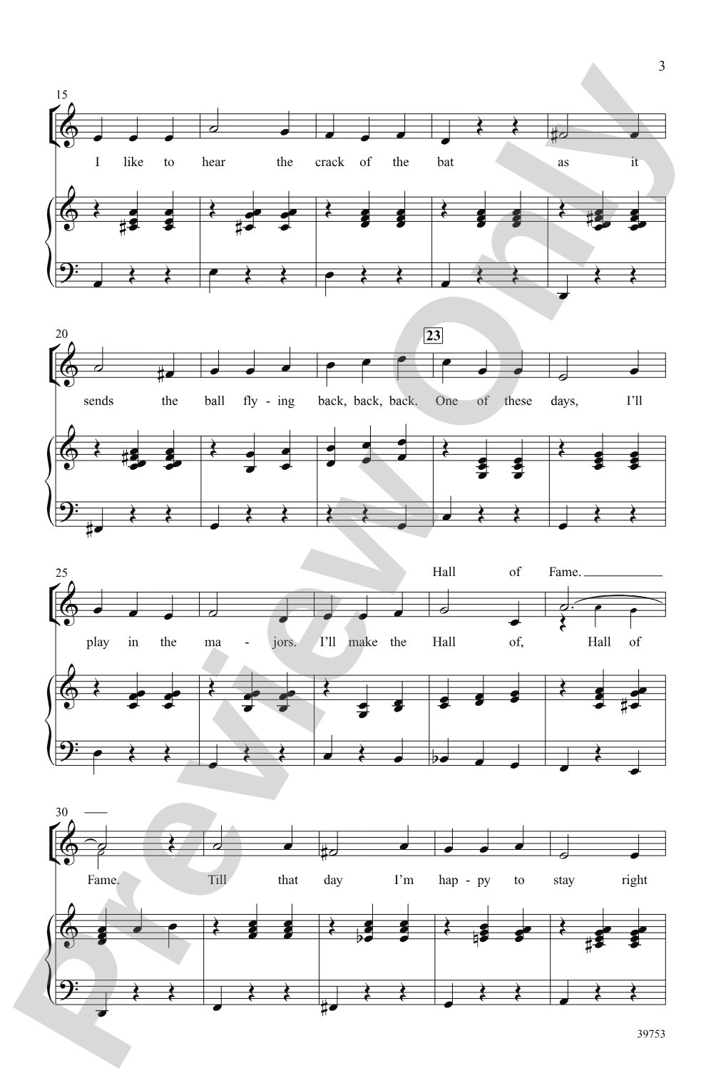 Play Ball!: 2-Part Choral Octavo