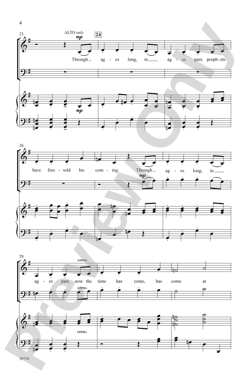 He Is Born: SAB Choral Octavo