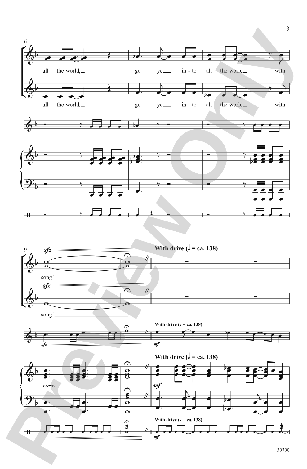 Go Ye Into All the World: 2-Part Choral Octavo