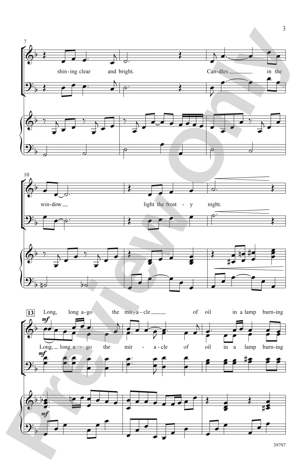 Candles in the Window: SATB Choral Octavo