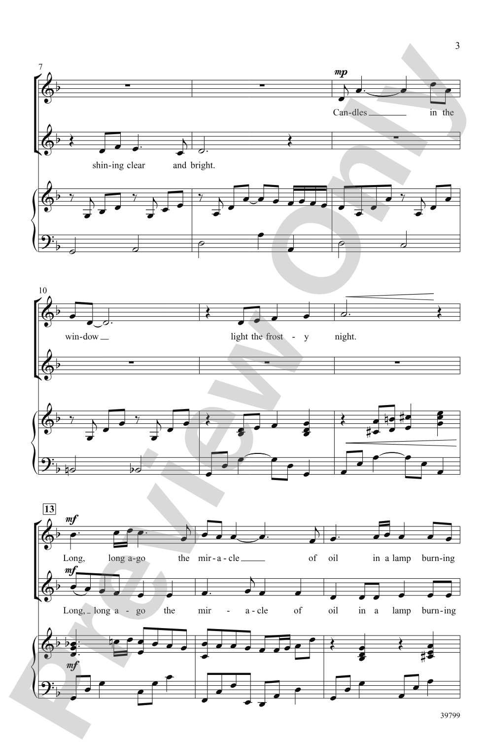 Candles in the Window: 2-Part Choral Octavo