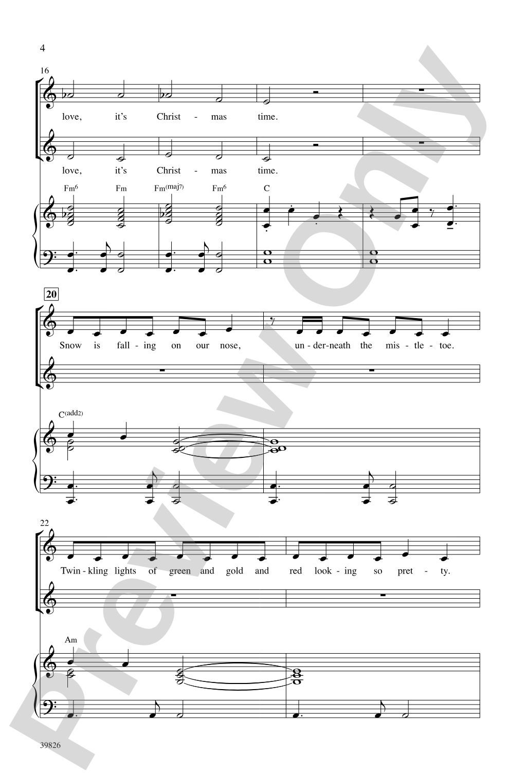 Falala: 2-Part Choral Octavo