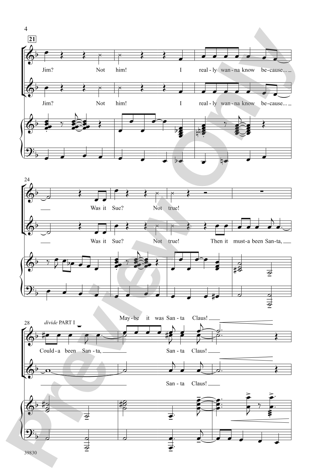 Who Put the Christmas Presents Under the Tree?: 2-Part Choral Octavo