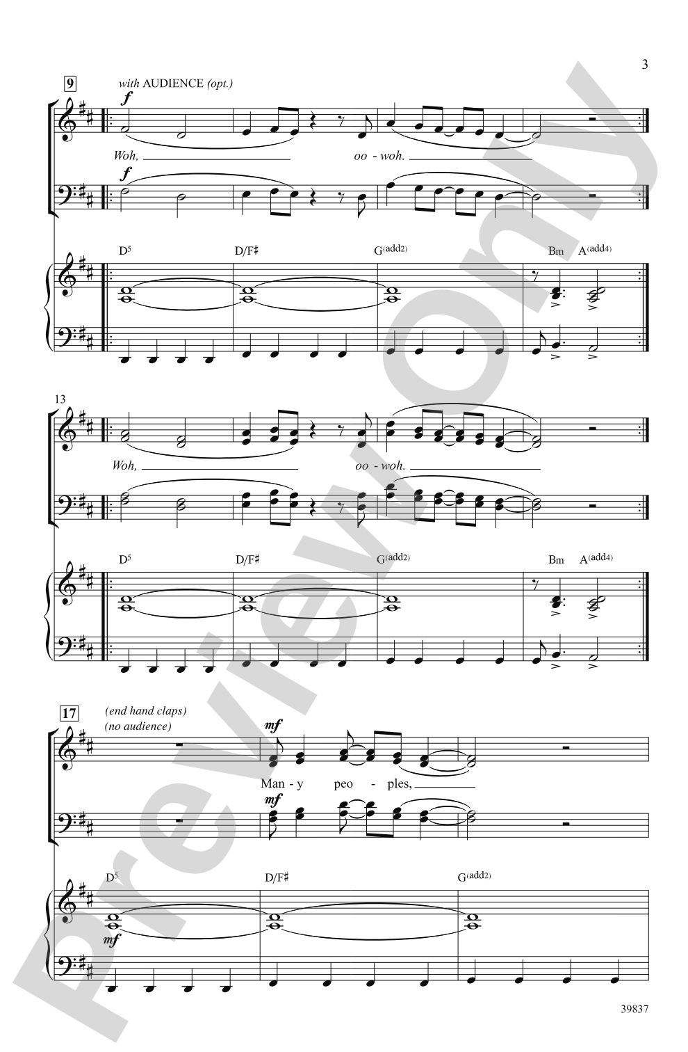 Rhythms of One World: SATB Choral Octavo