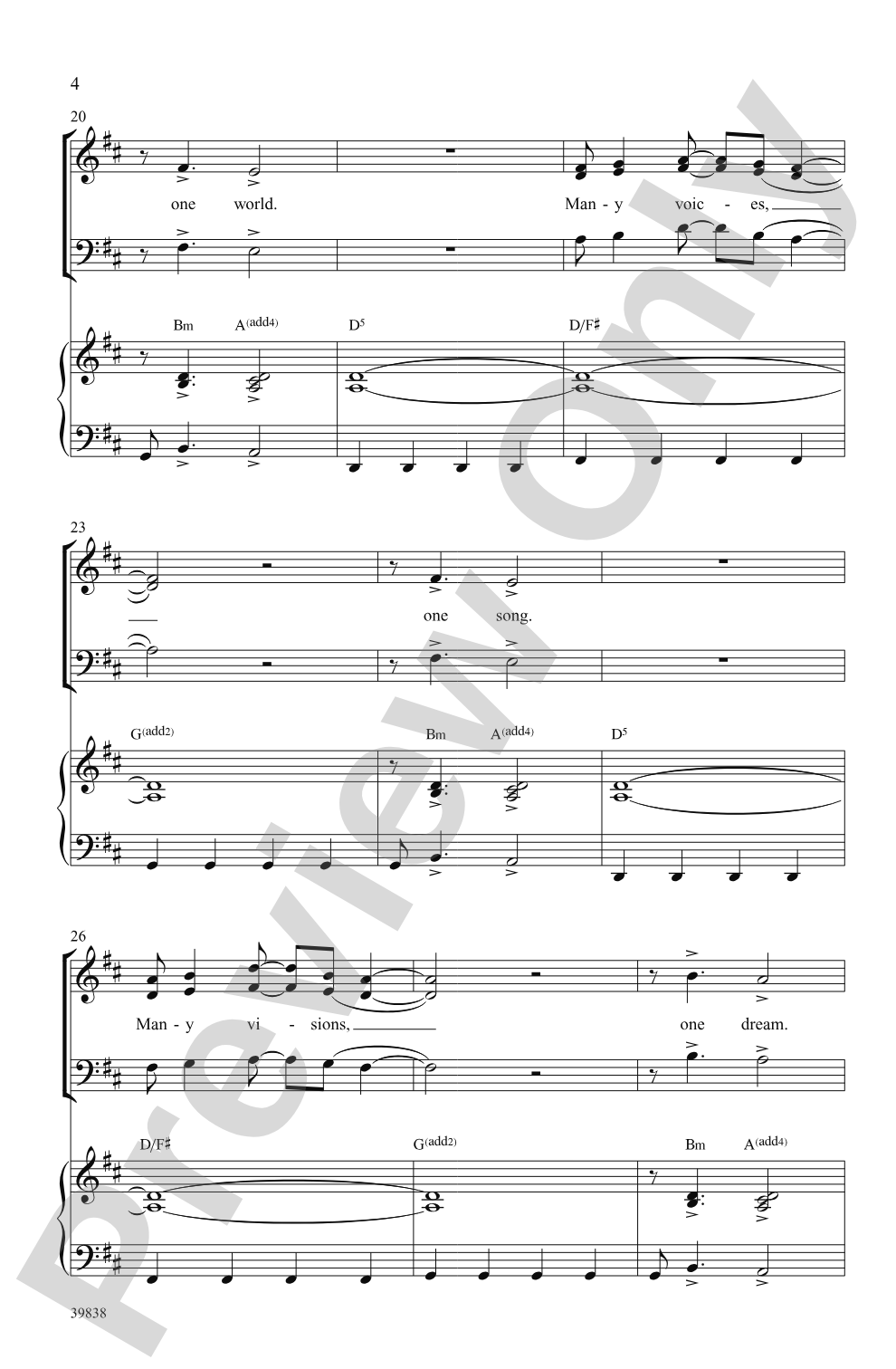 Rhythms of One World: SAB Choral Octavo