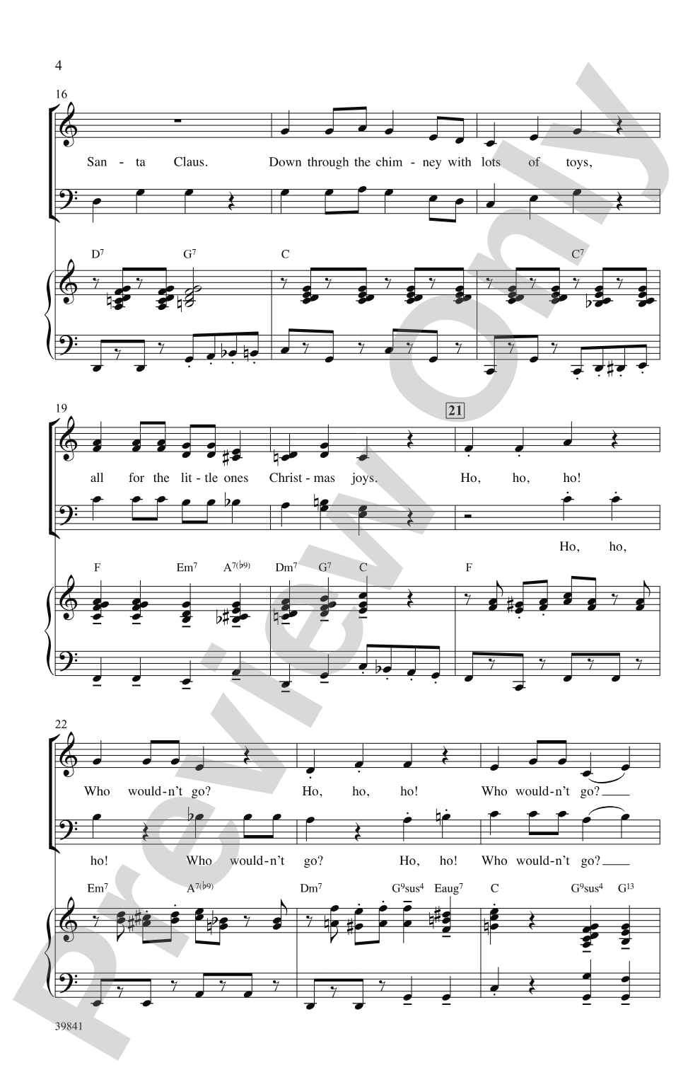 Jolly Jingle Christmas Medley: SATB Choral Octavo
