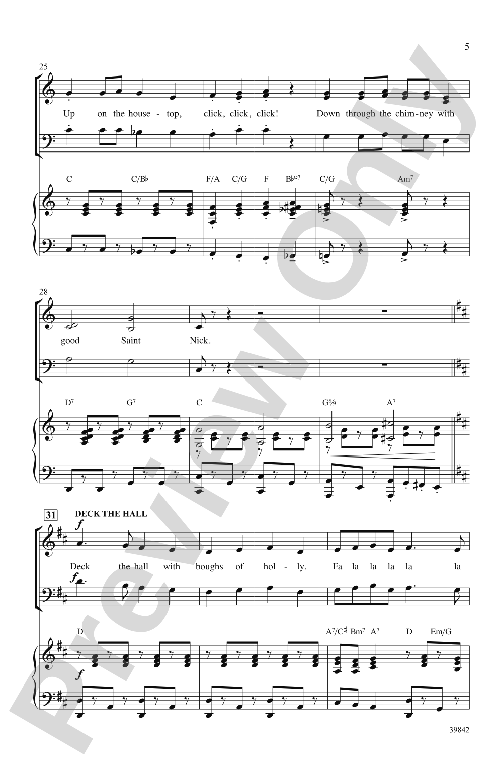 Jolly Jingle Christmas Medley: SAB Choral Octavo