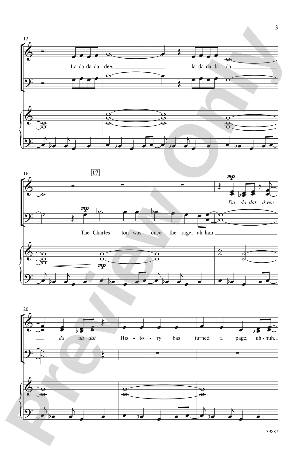 The Beat Goes On: SATB Choral Octavo