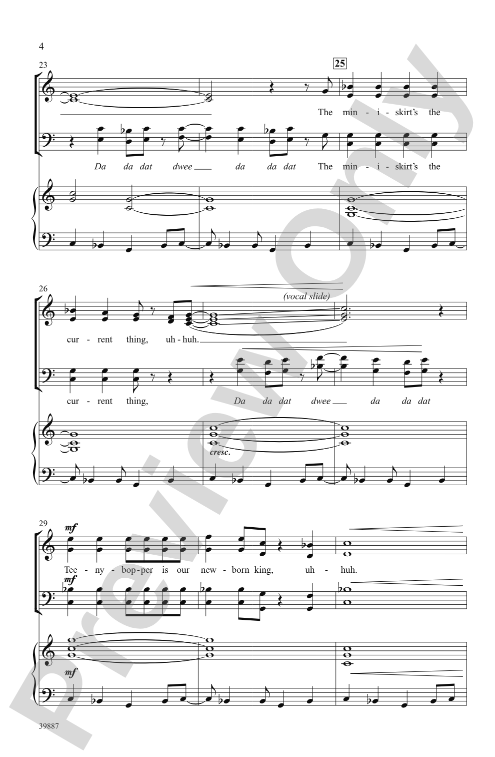 The Beat Goes On: SATB Choral Octavo