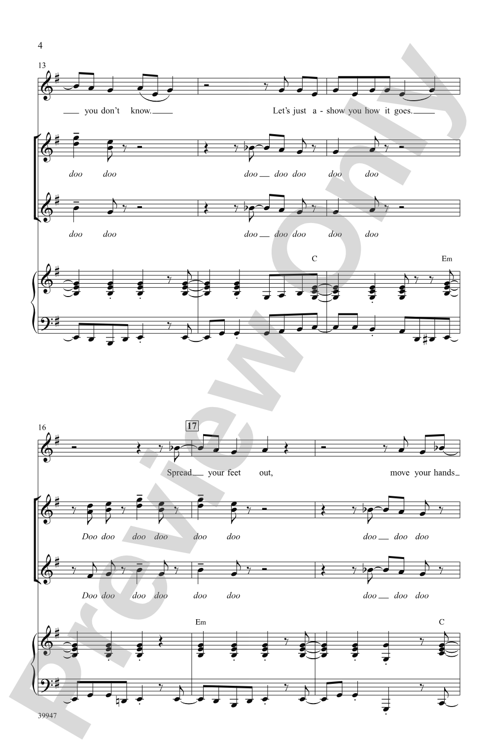 Jump: SSA Choral Octavo