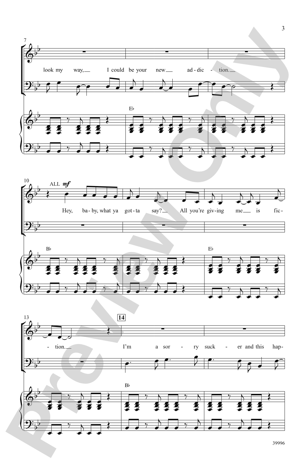 Everybody Talks: SSAB Choral Octavo