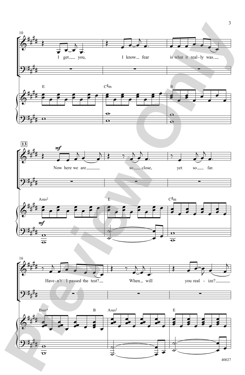 Give Your Heart a Break: SAB Choral Octavo
