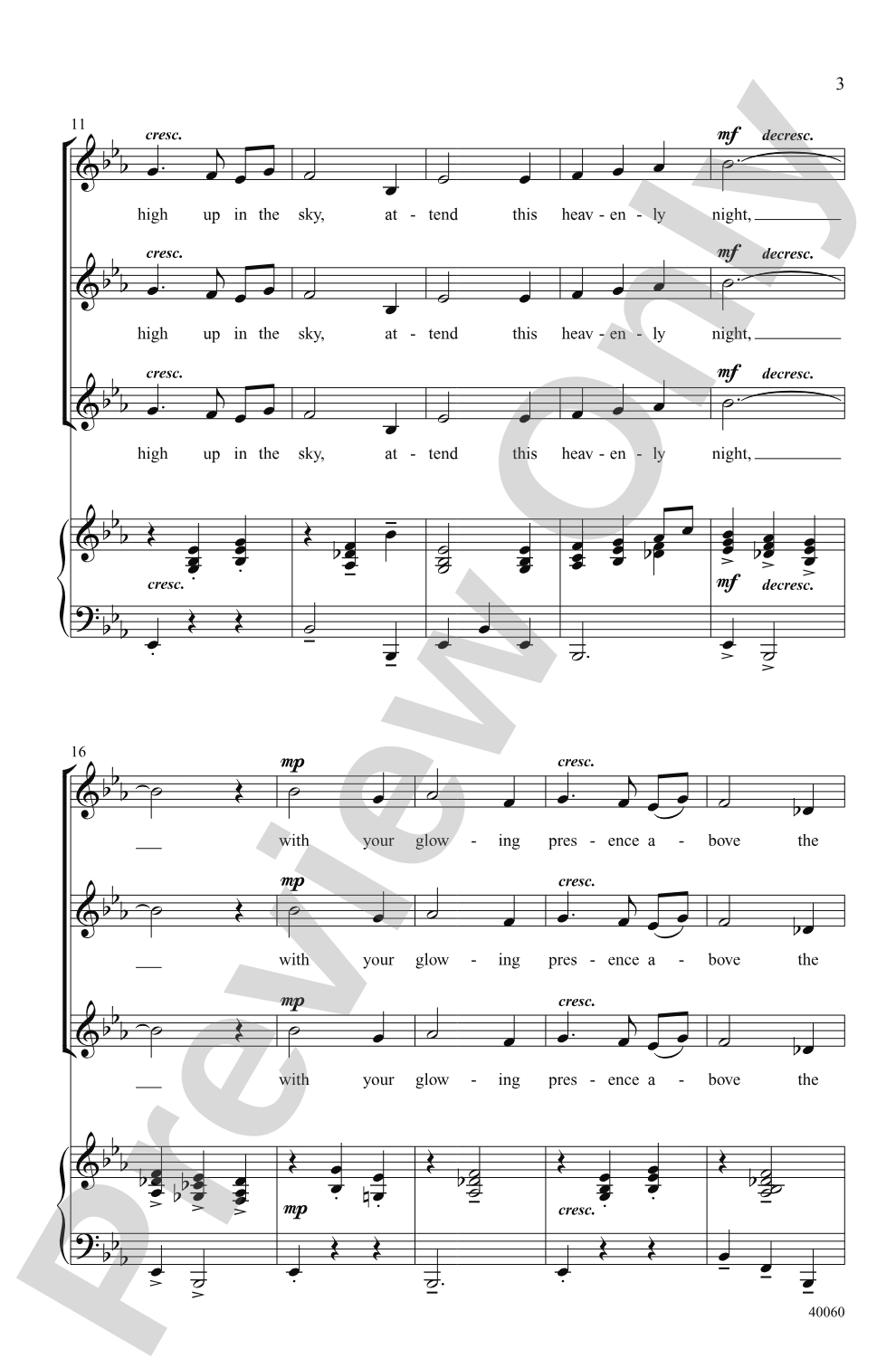 Star Carol: SSA Choral Octavo