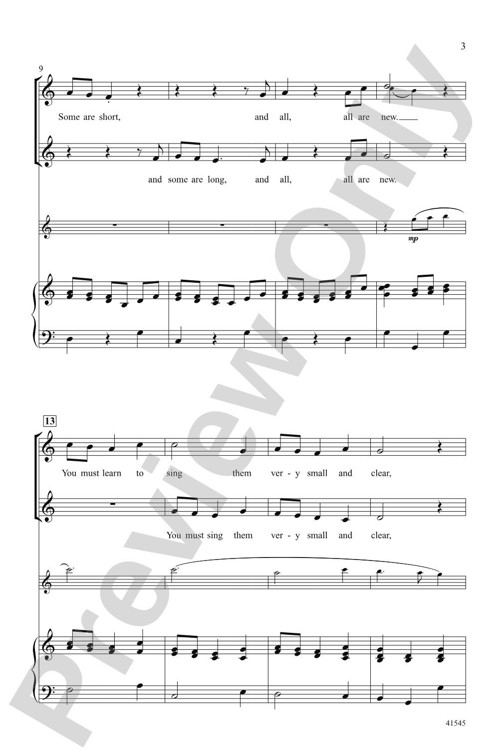 Come, My Little Children: 2-Part Choral Octavo