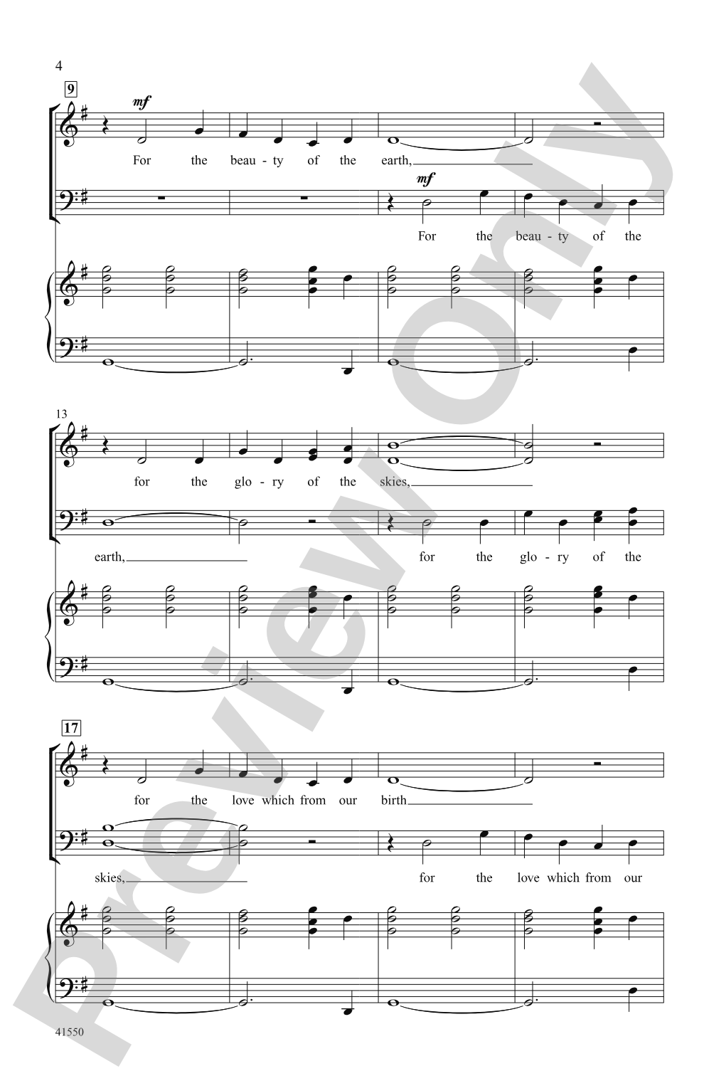 Of Grateful Praise: SATB Choral Octavo