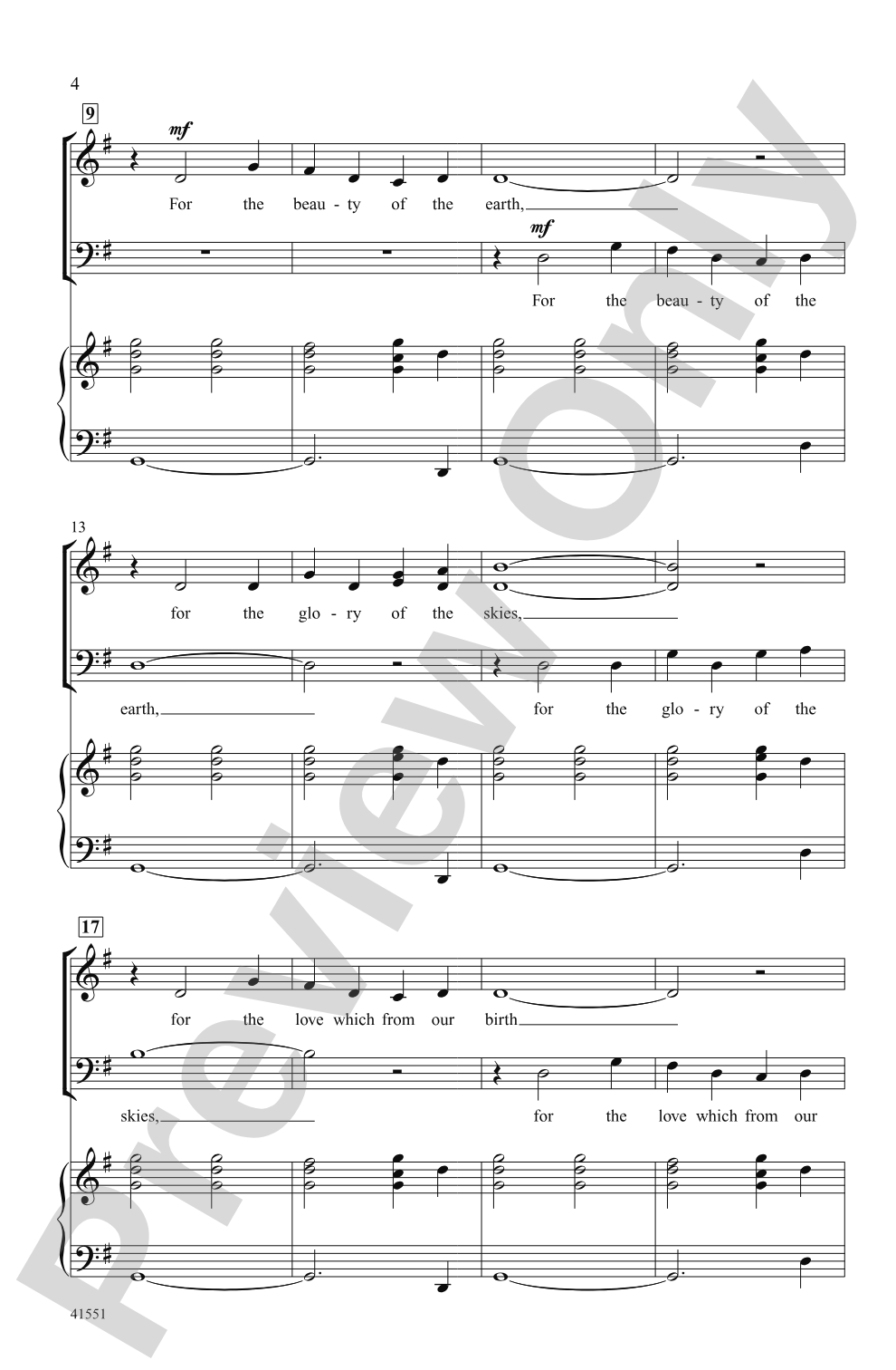 Of Grateful Praise: SAB Choral Octavo
