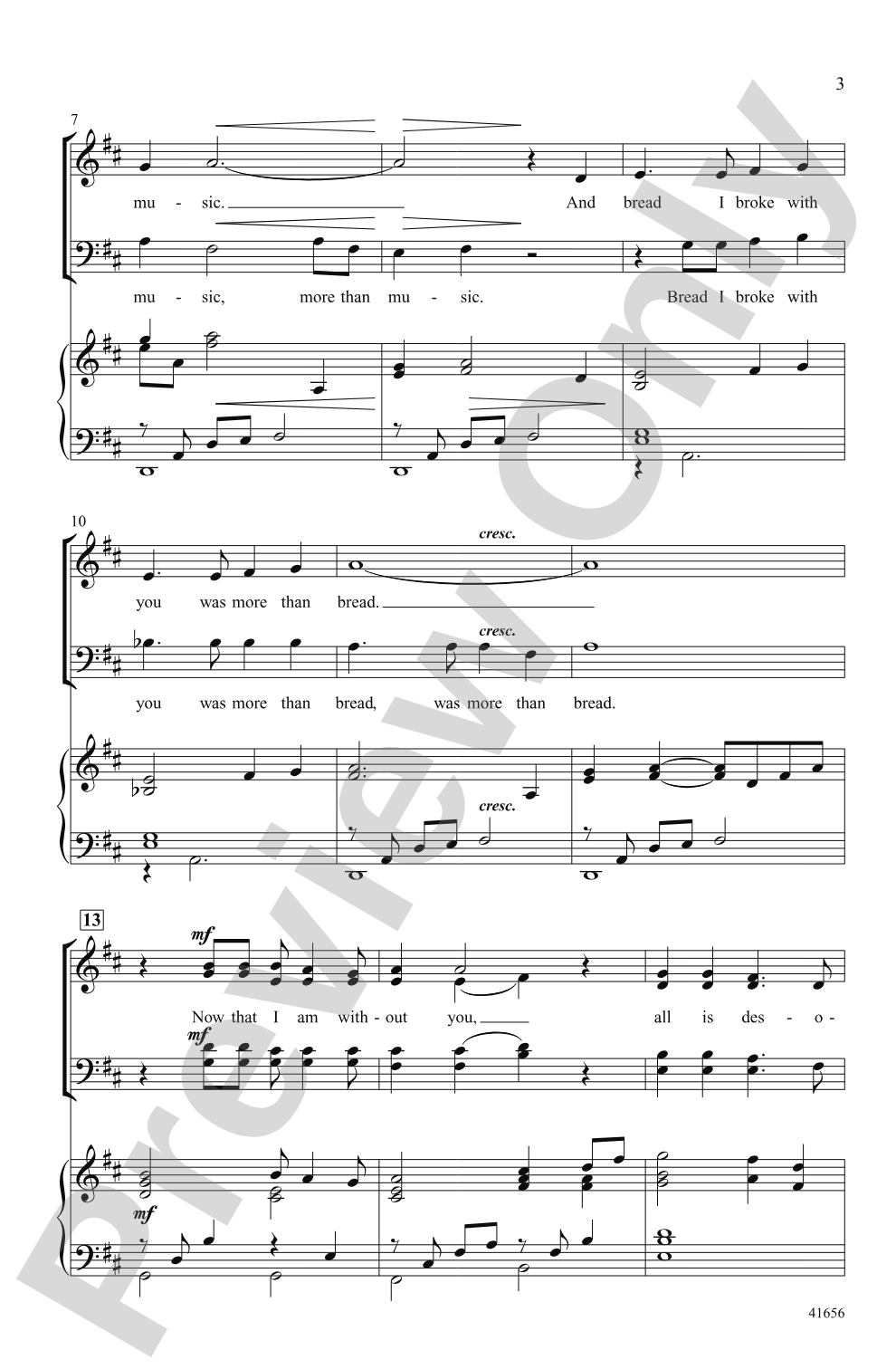 Music I Heard: SATB Choral Octavo