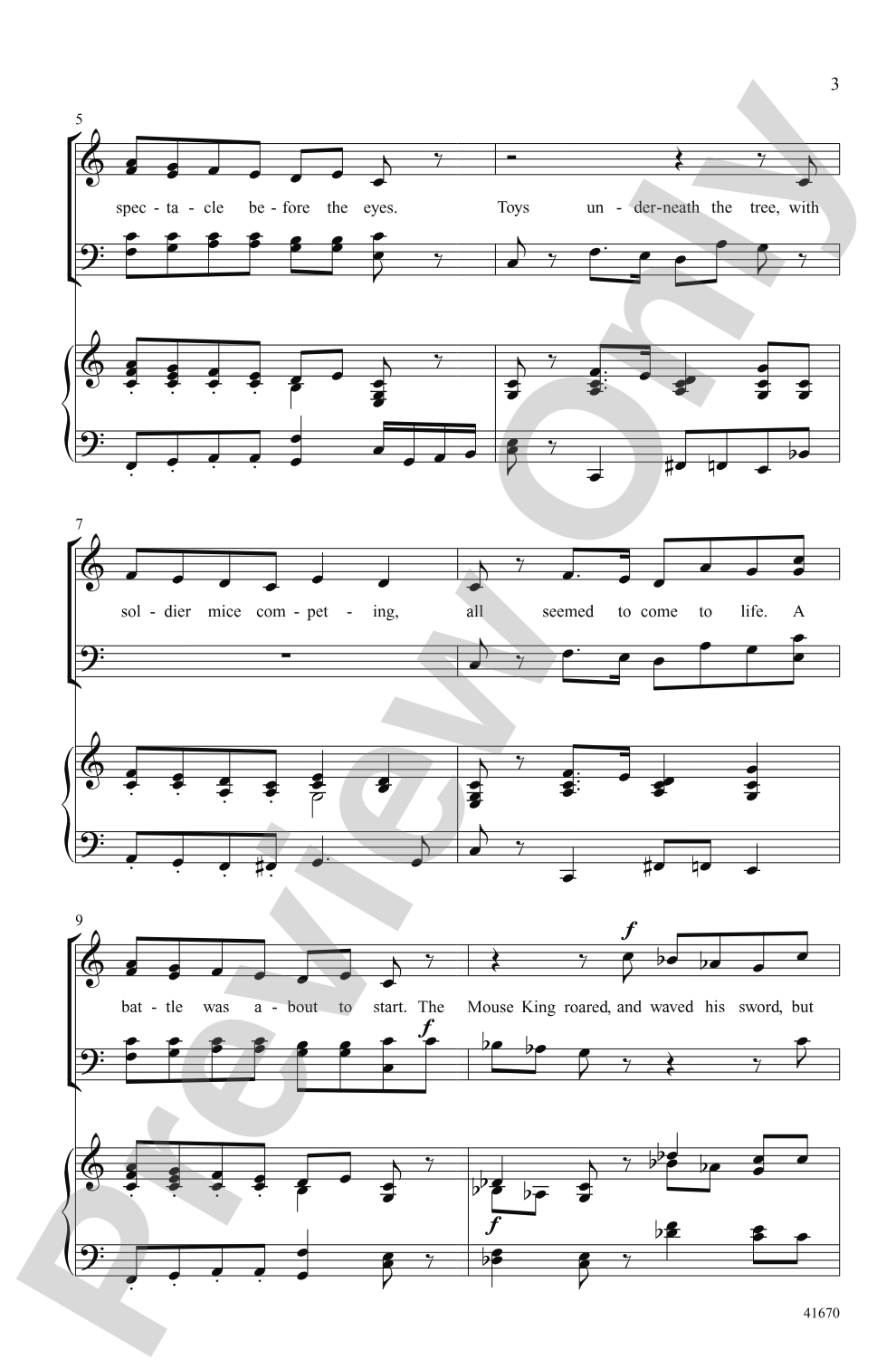 The Nutcracker... In About Three Minutes: SATB Choral Octavo