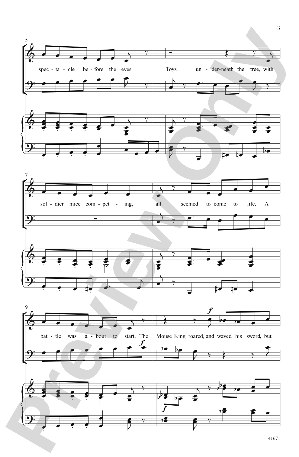 The Nutcracker... In About Three Minutes: SAB Choral Octavo