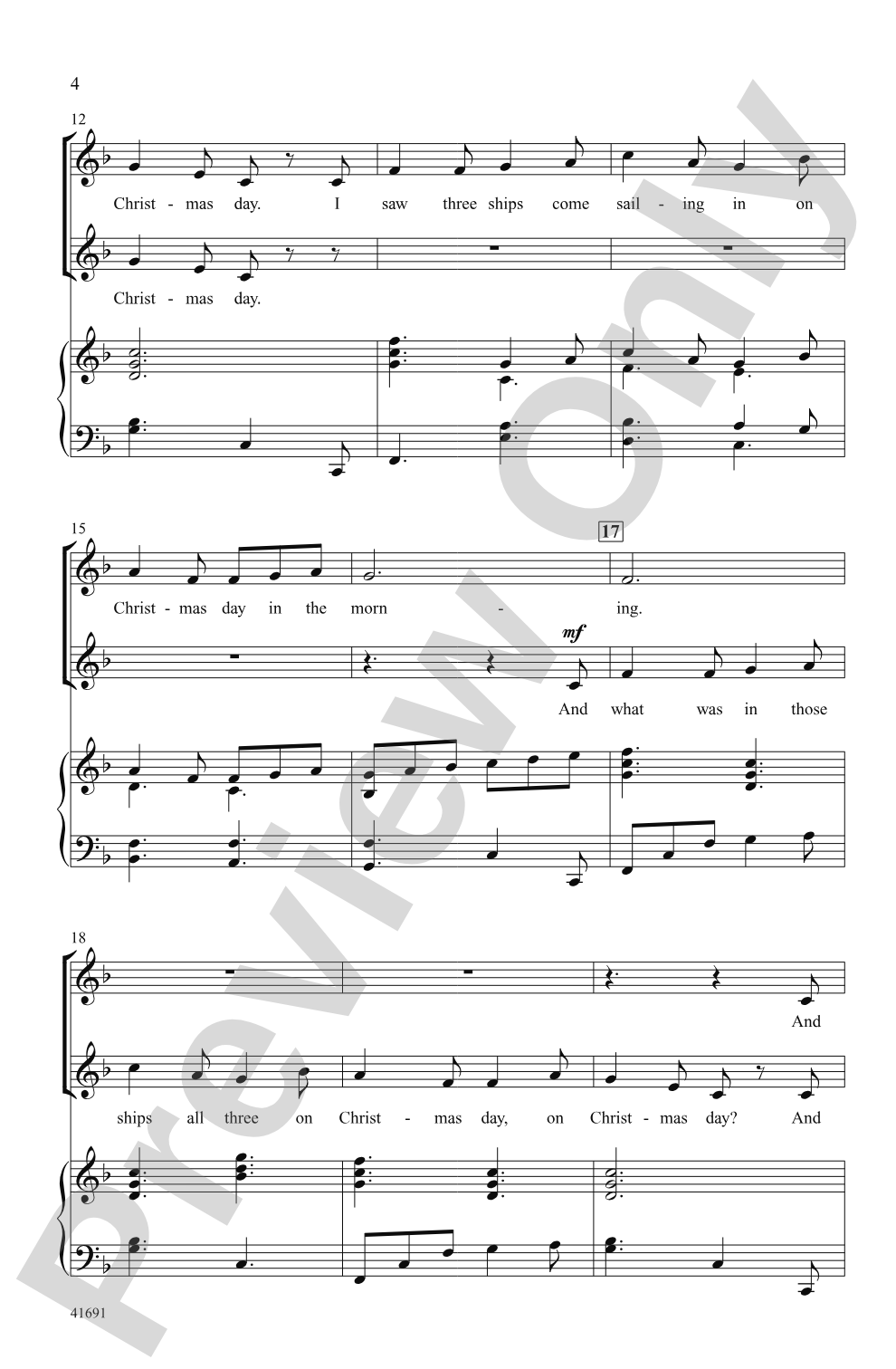 A Wreath of Carols: 2-Part / SSA Choral Octavo