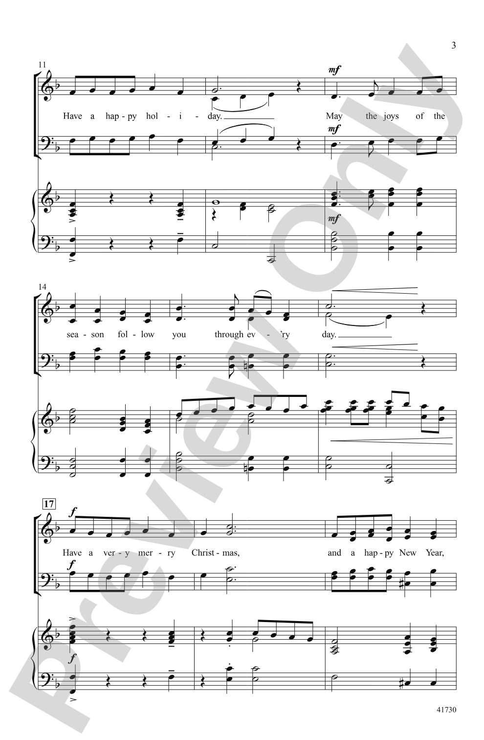 Have a Very Merry Christmas: SATB Choral Octavo