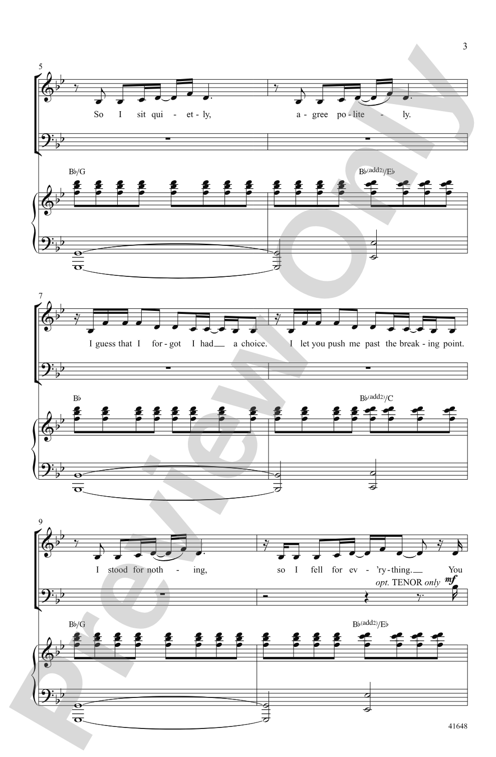 Roar: SATB Choral Octavo