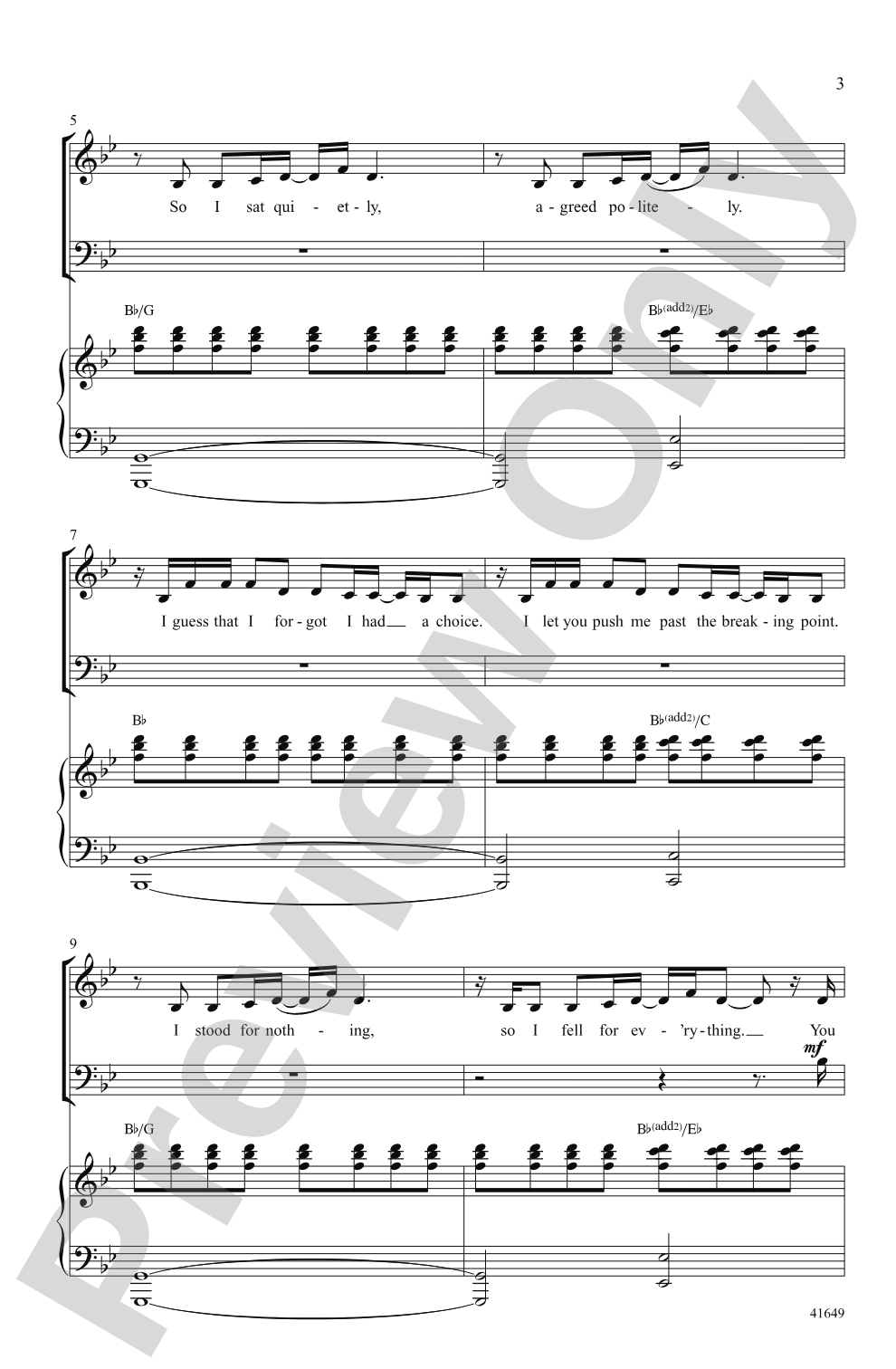 Roar: SAB Choral Octavo