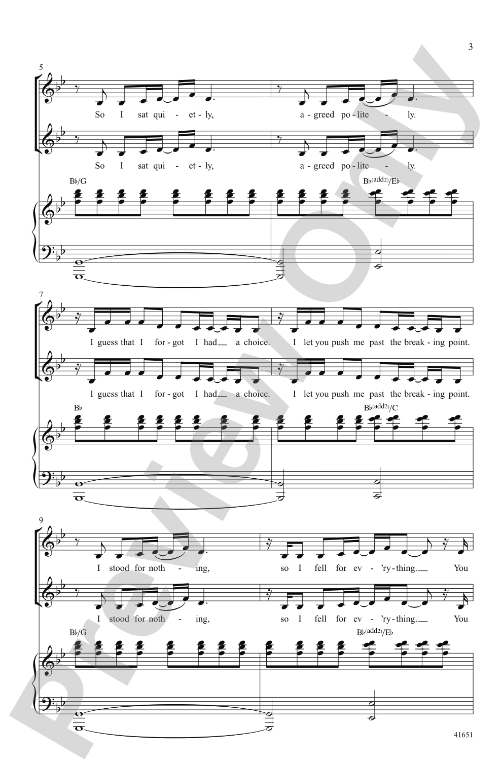 Roar: 2-Part Choral Octavo