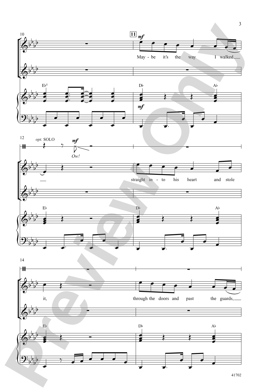 Best Song Ever: SSA Choral Octavo