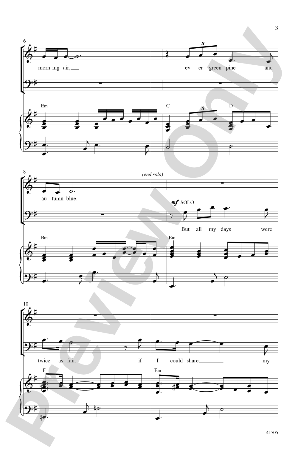 With You: SATB Choral Octavo
