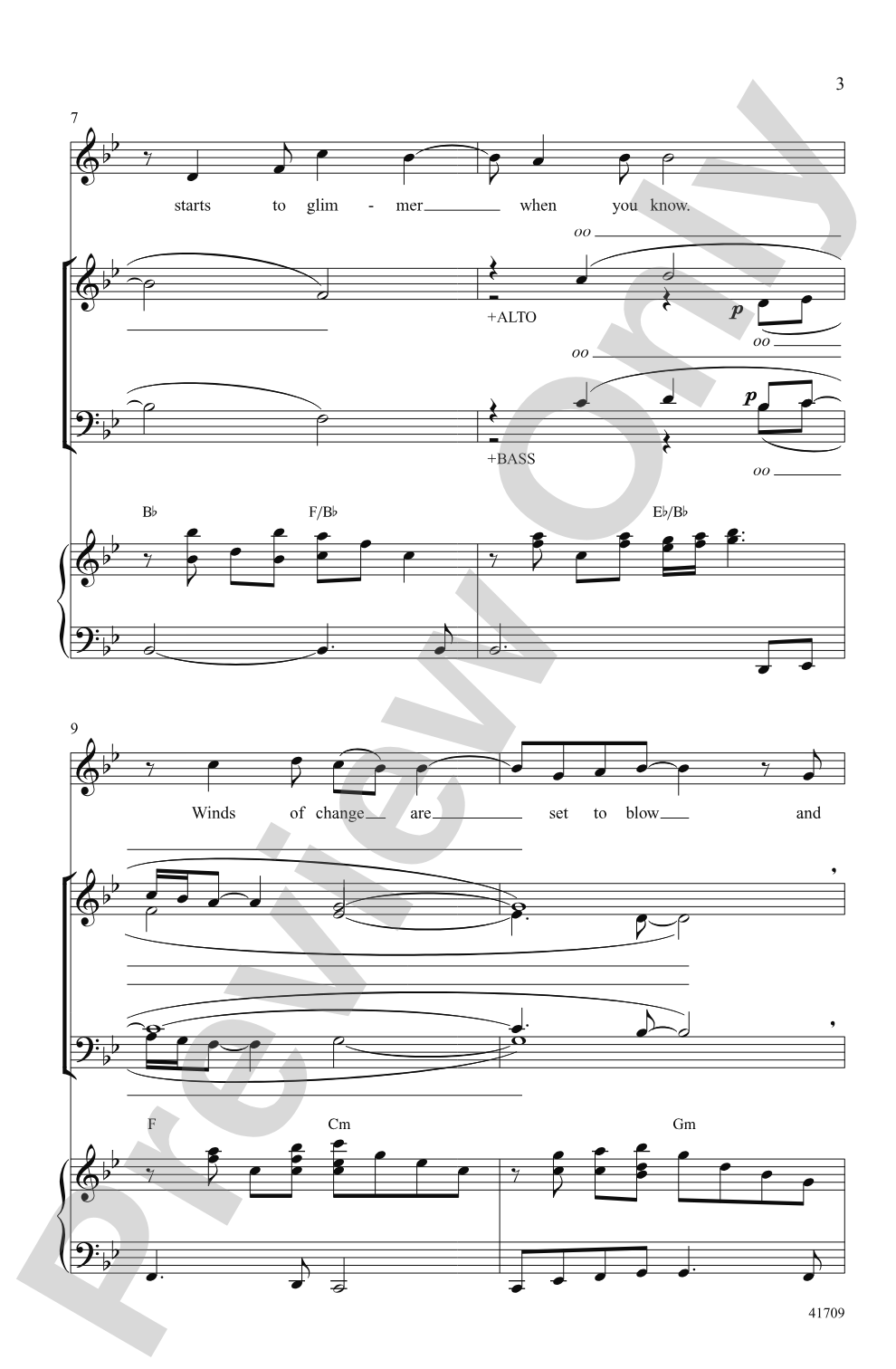 Morning Glow: SATB Choral Octavo