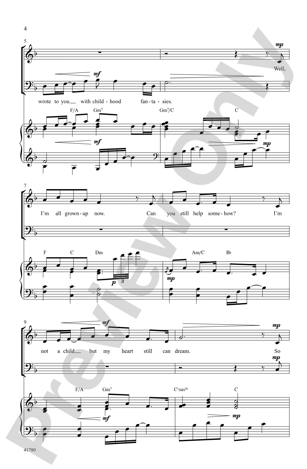 Grown-Up Christmas List: SATB Choral Octavo